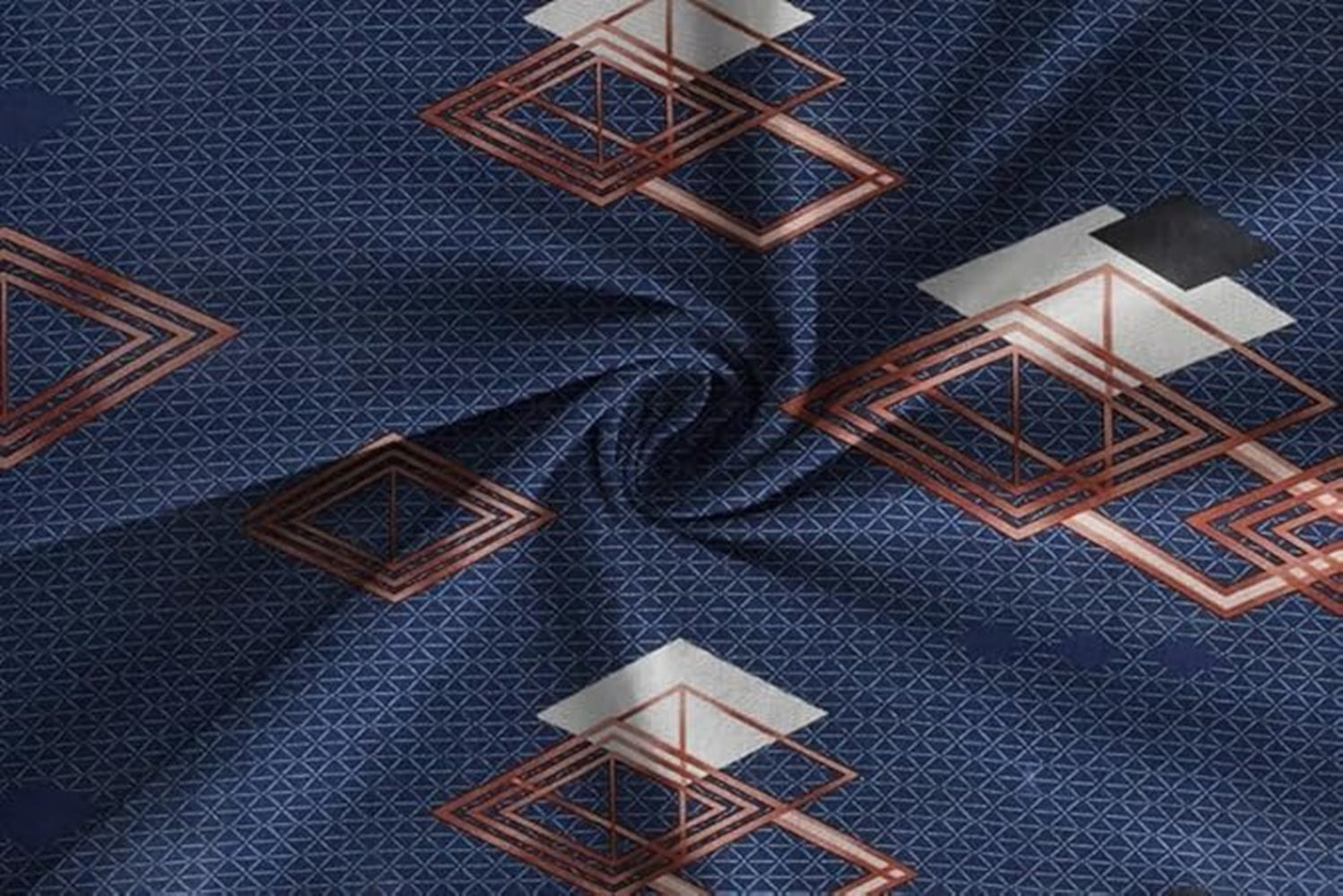 Classic Collection Flat Single Bedsheet with 1 Pillow Cover | Blue Box