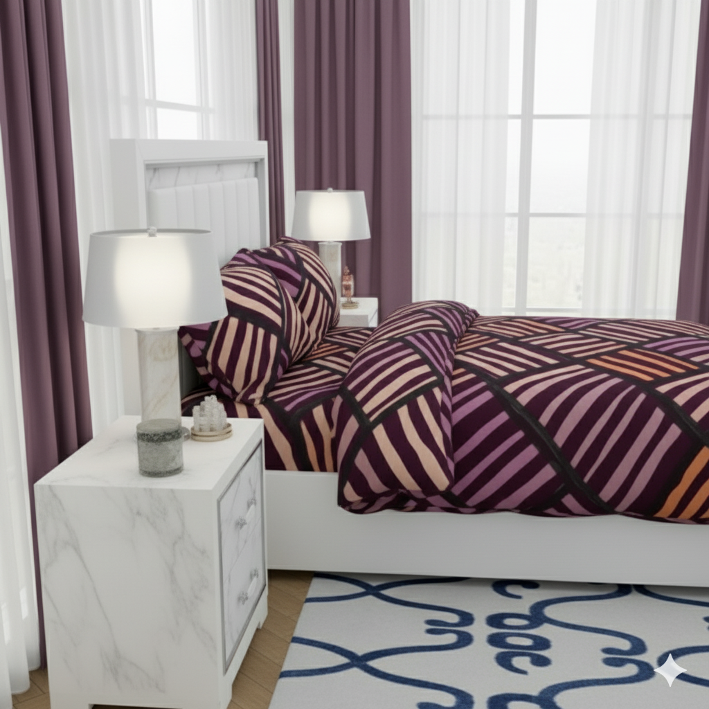 Polar Fleece Warm Winter Bedsheets with 2 Pillow Covers