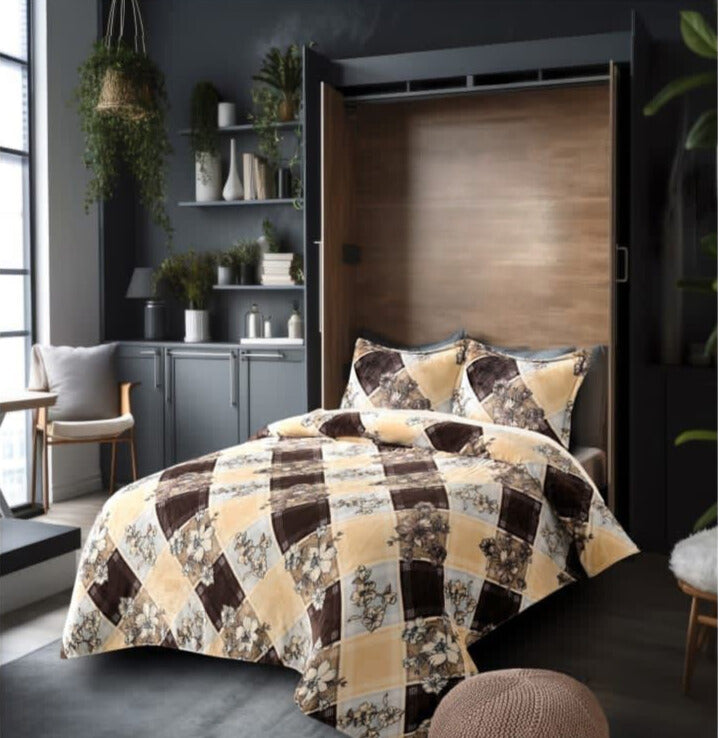 Faleno Warm Winter Bedsheets with 2 Pillow Covers