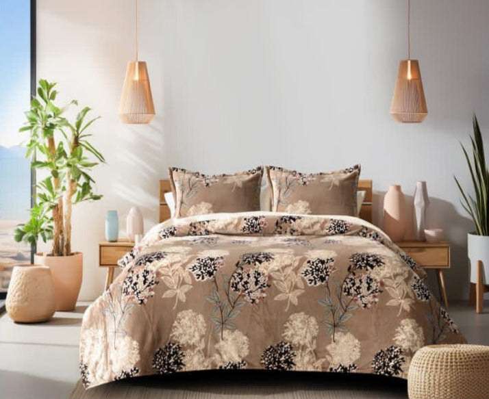 Faleno Warm Winter Bedsheets with 2 Pillow Covers