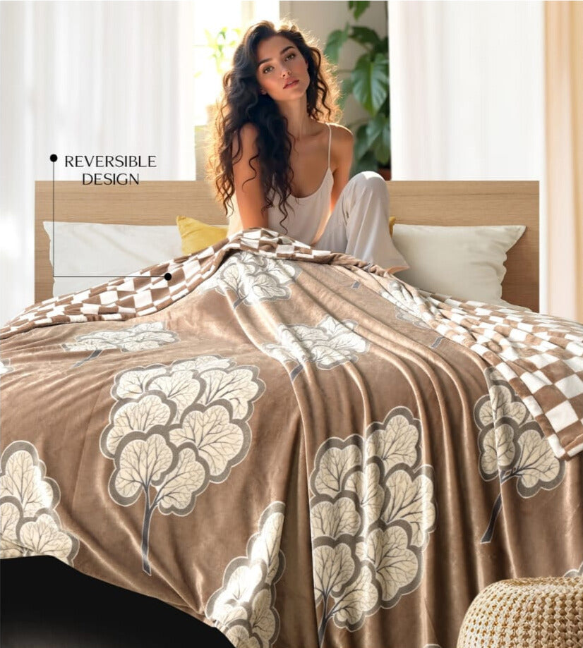 Faleno Warm Winter Bedsheets with 2 Pillow Covers