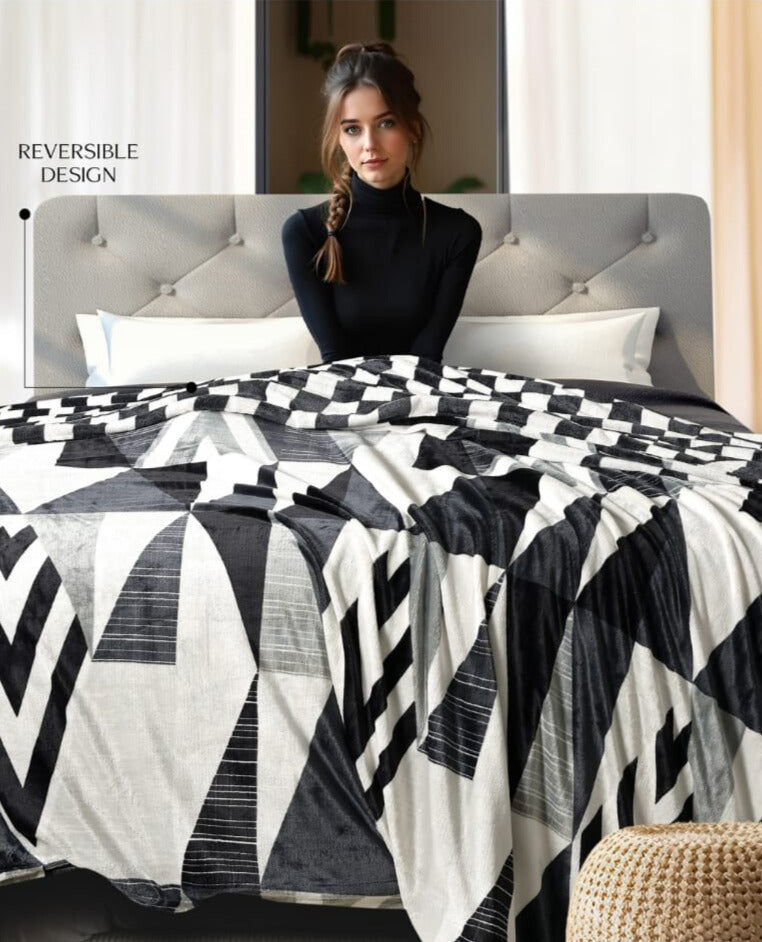 Faleno Warm Winter Bedsheets with 2 Pillow Covers