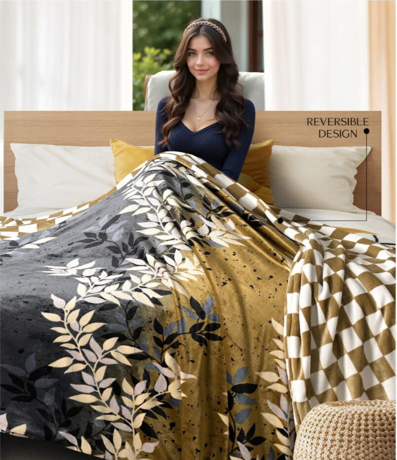 Faleno Warm Winter Bedsheets with 2 Pillow Covers