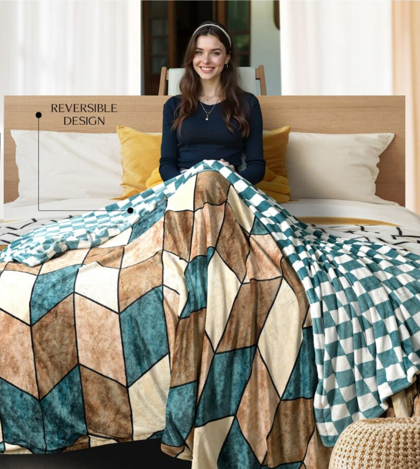 Faleno Warm Winter Bedsheets with 2 Pillow Covers