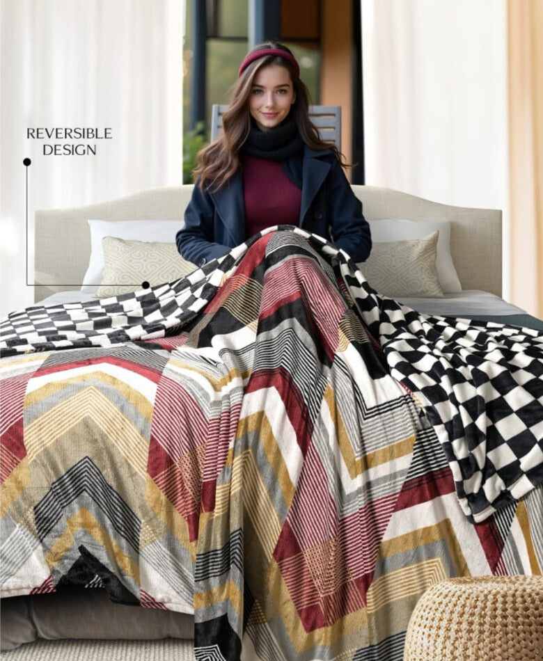 Faleno Warm Winter Bedsheets with 2 Pillow Covers