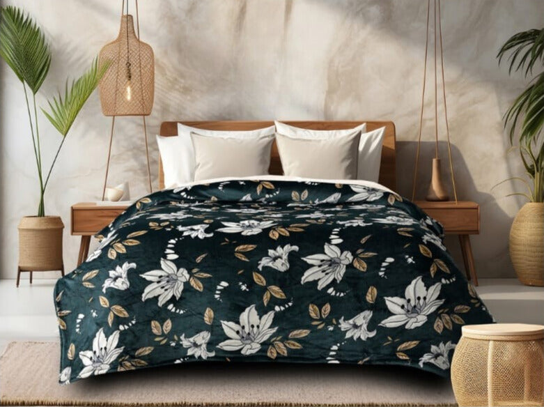 Faleno Warm Winter Bedsheets with 2 Pillow Covers