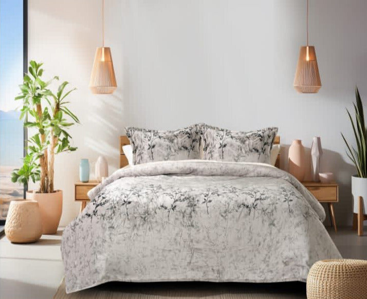 Faleno Warm Winter Bedsheets with 2 Pillow Covers