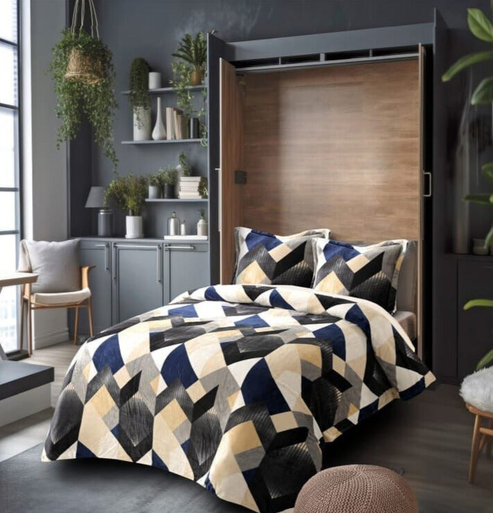 Faleno Warm Winter Bedsheets with 2 Pillow Covers