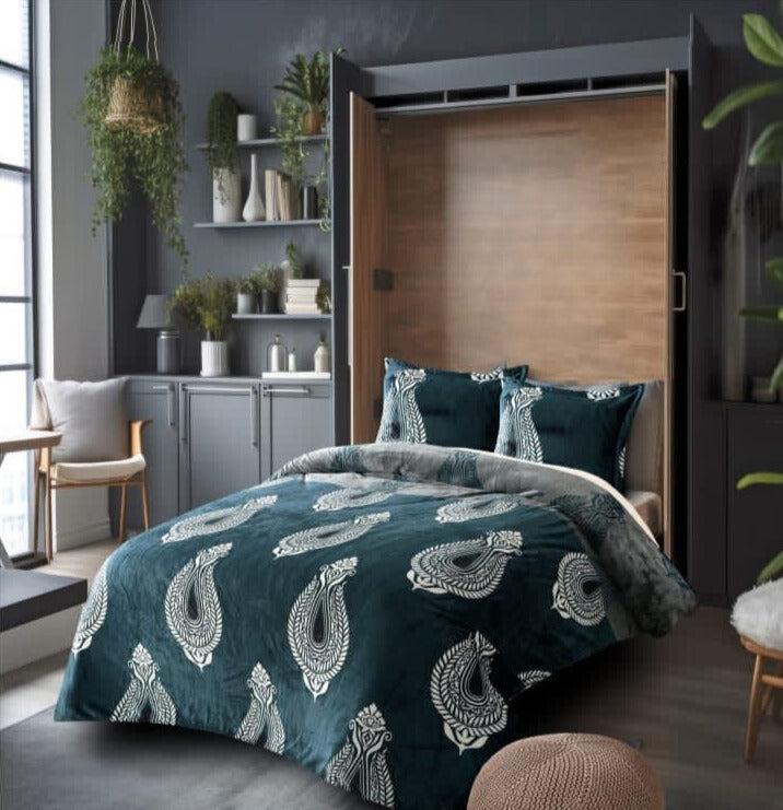 Faleno Warm Winter Bedsheets with 2 Pillow Covers