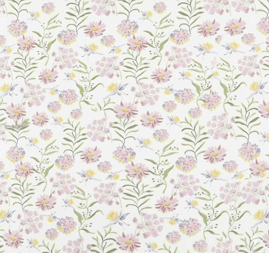 Rome Collection 240 TC Flat King Bedsheet with 2 Pillow Covers