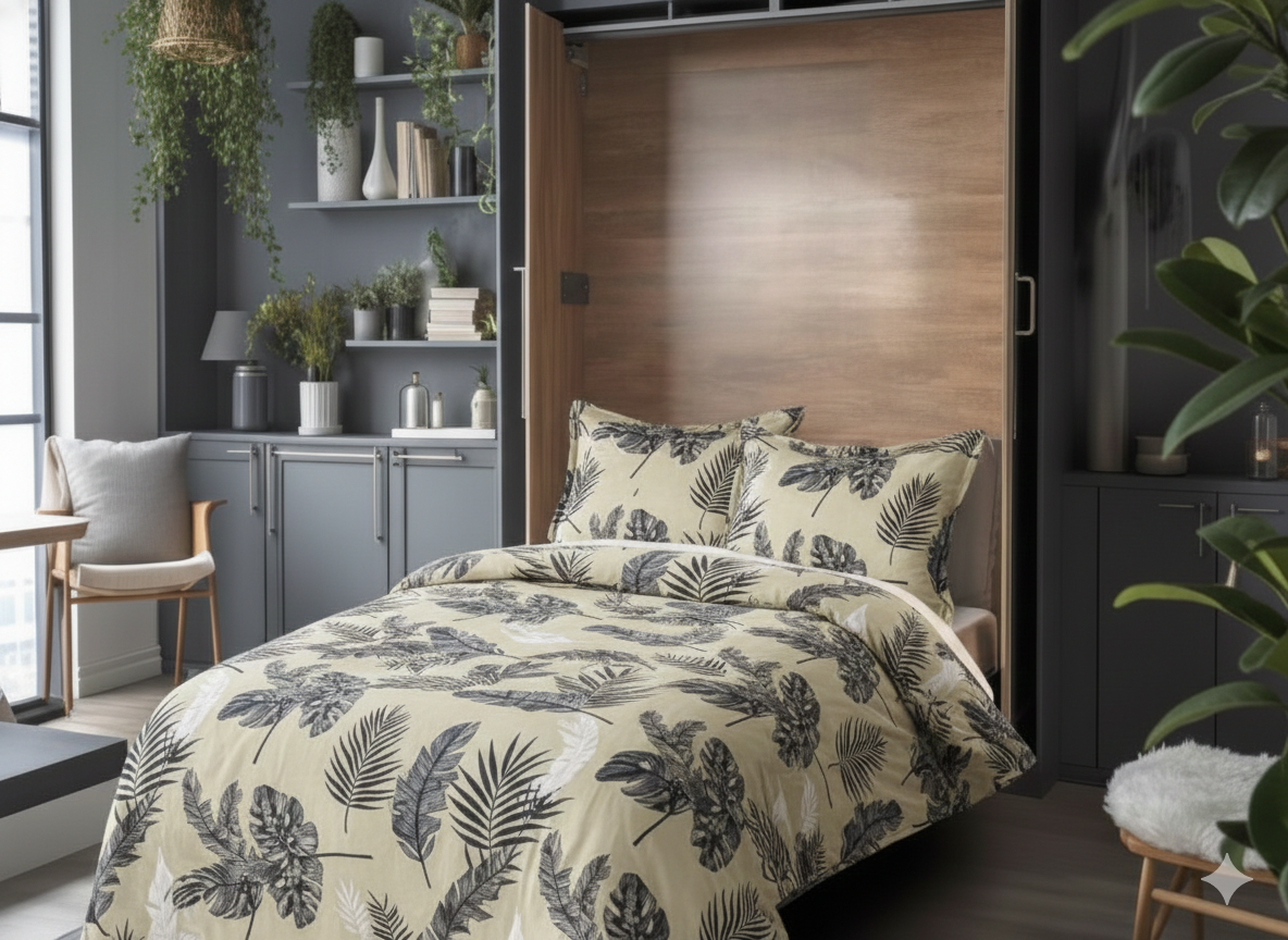 Faleno Warm Winter  Queen Bedsheets with 2 Pillow Covers