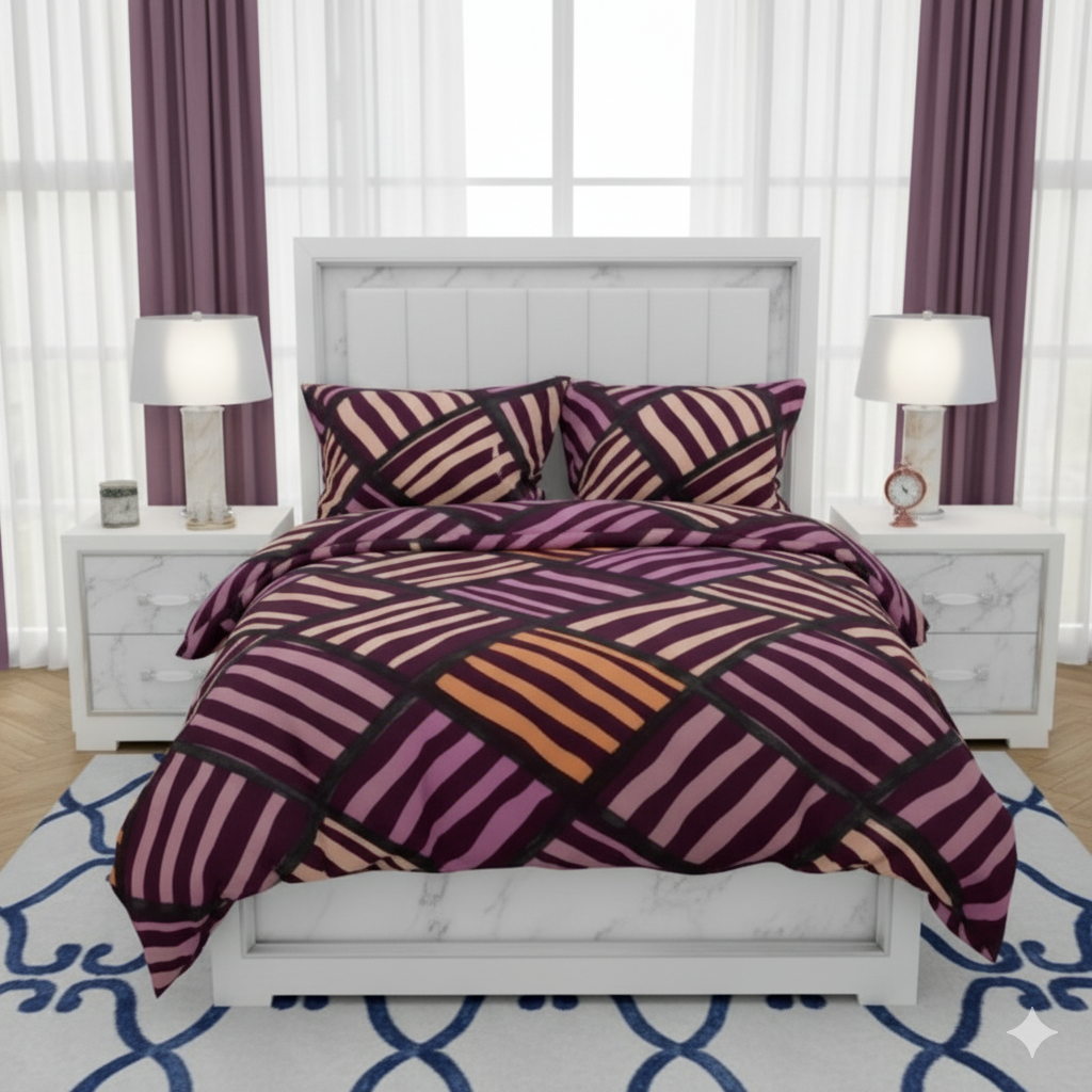 Polar Fleece Warm Winter Bedsheets with 2 Pillow Covers