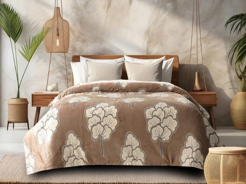 Faleno Warm Winter Bedsheets with 2 Pillow Covers