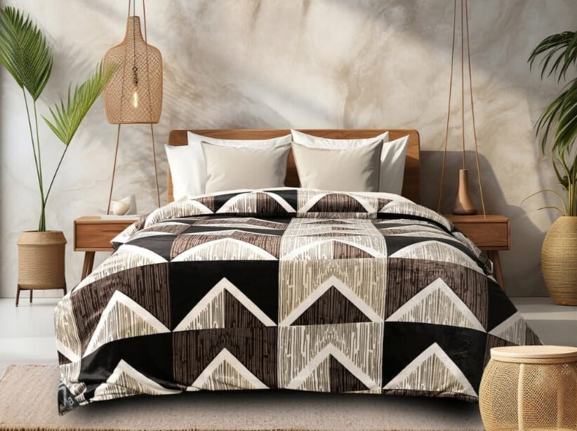 Faleno Warm Winter Bedsheets with 2 Pillow Covers