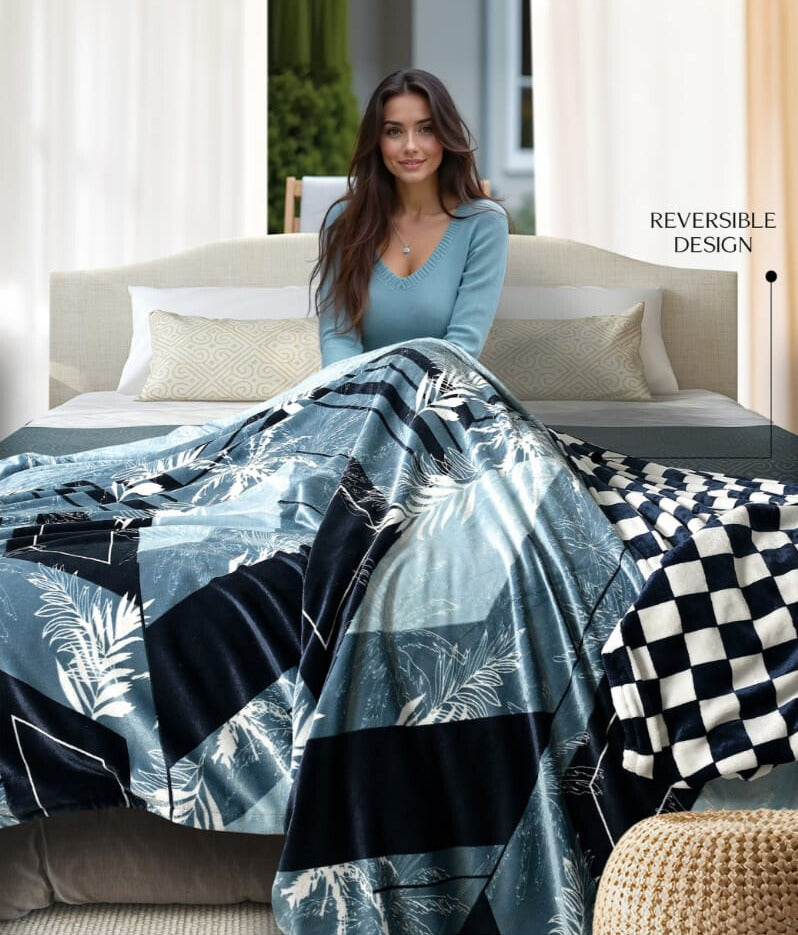 Faleno Warm Winter Bedsheets with 2 Pillow Covers