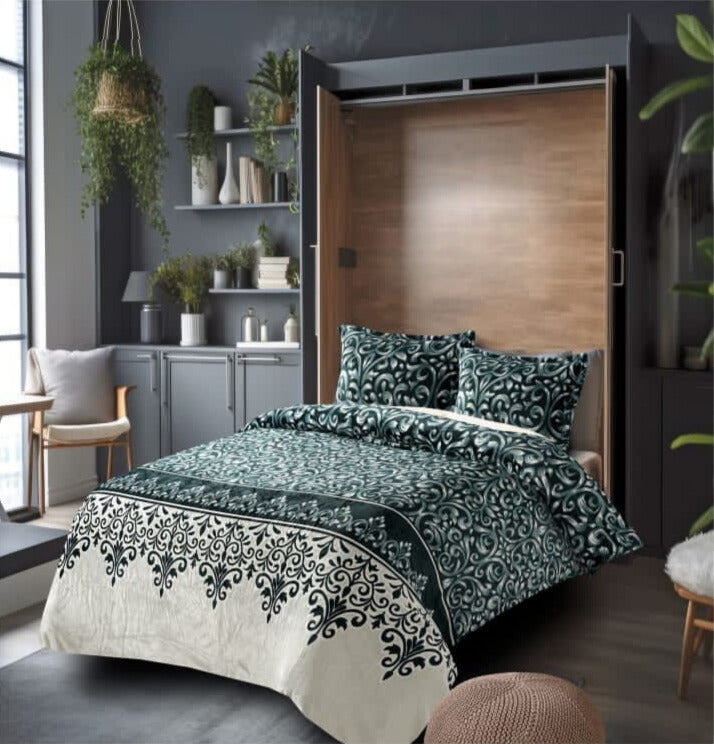 Faleno Warm Winter Bedsheets with 2 Pillow Covers