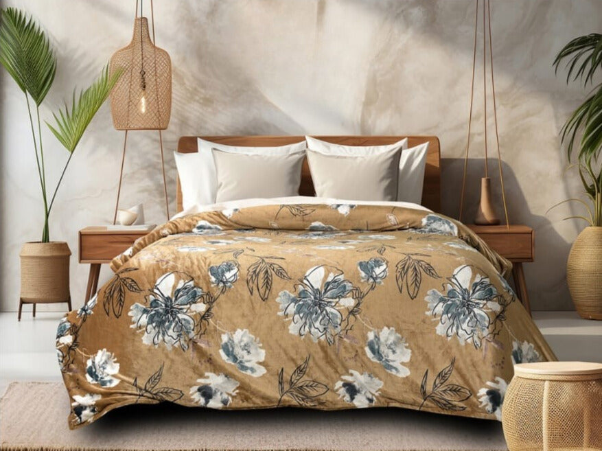 Faleno Warm Winter Bedsheets with 2 Pillow Covers