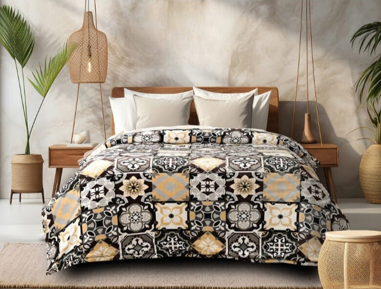 Faleno Warm Winter Bedsheets with 2 Pillow Covers