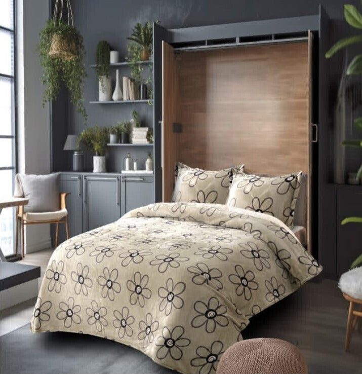 Faleno Warm Winter Bedsheets with 2 Pillow Covers