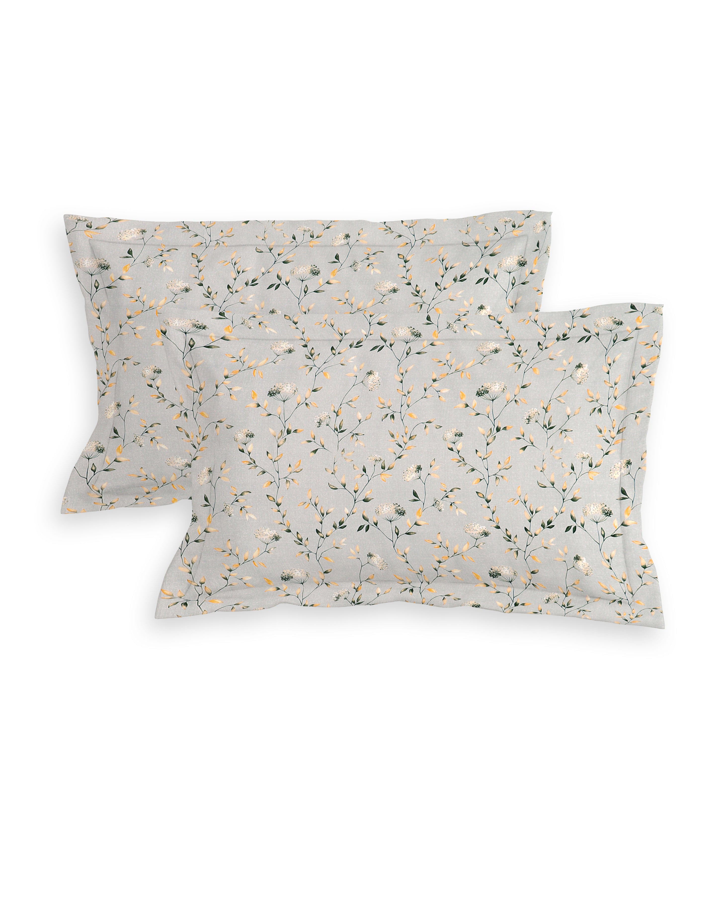 Pillow Covers | Grey Floral